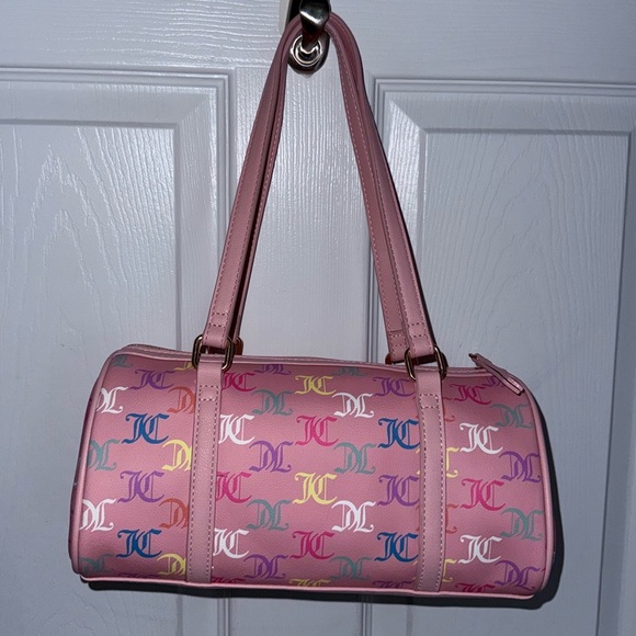 NWT Juicy Couture Pink “For The Girls” Roll Women's Handbag - Picture 2 of 5